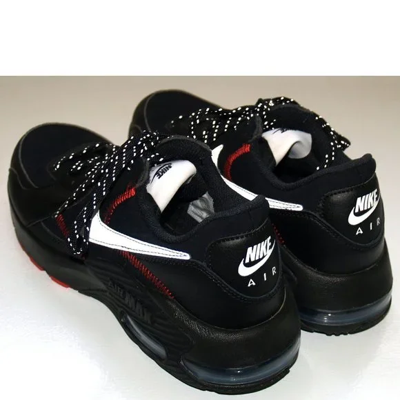 Nike Air Max Excee Sport Black Red Silver Sneakers Shoes DM0832-001 Men's 8.5 - Picture 10 of 14